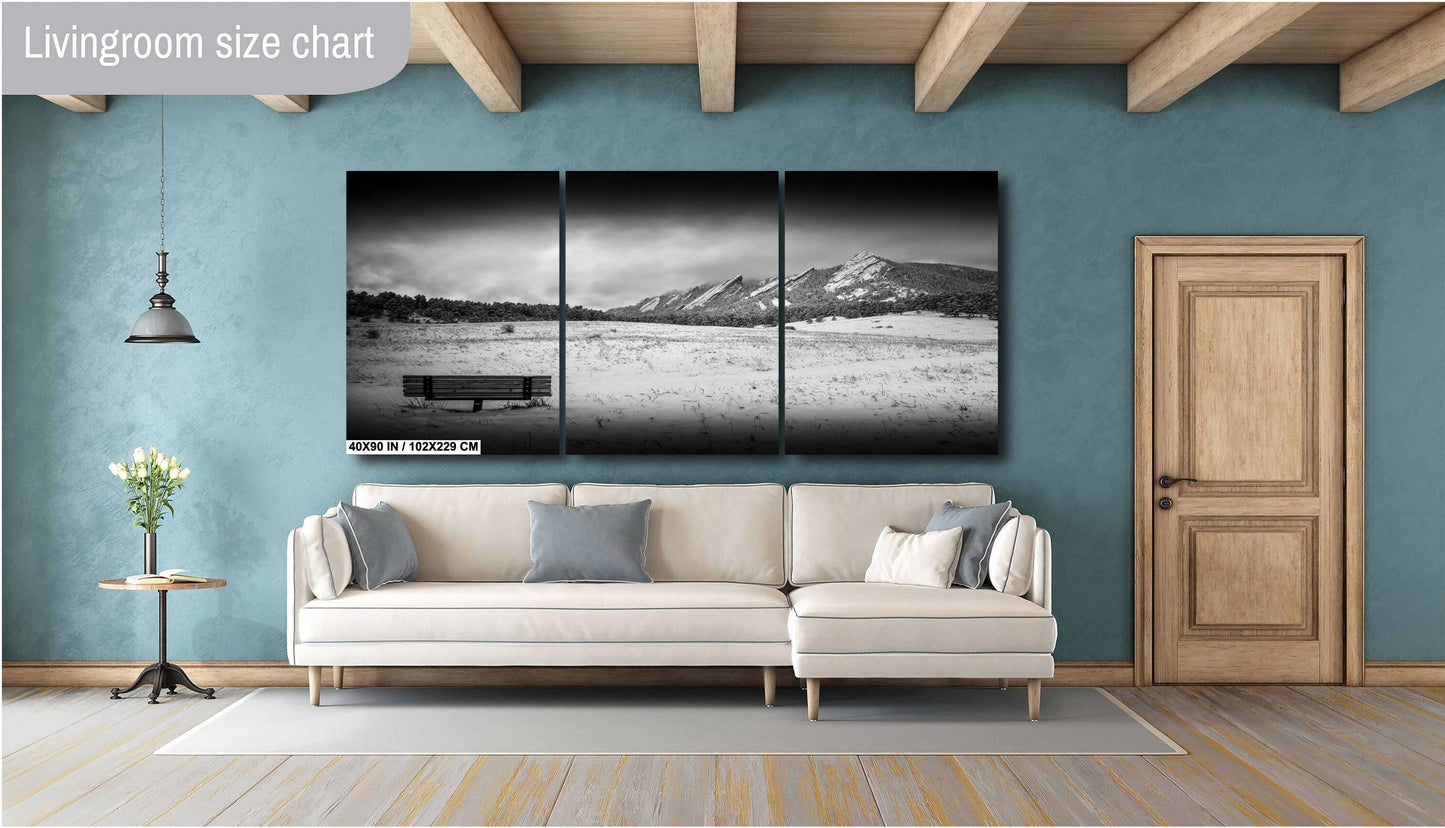 Boulder Flatirons Print – Colorado Wall Art | Ready To Hang Canvas & Metal Photo