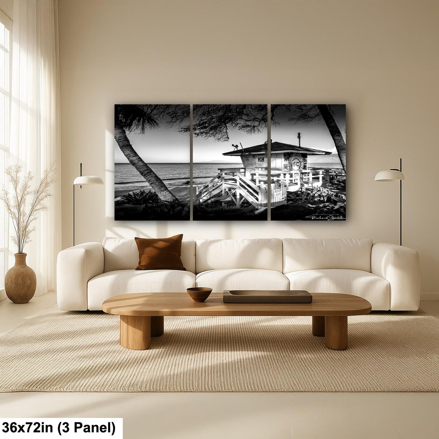 Maui Lifeguard Photo Print - Coastal Wall Art | Ready to Hang Canvas, Premium Paper