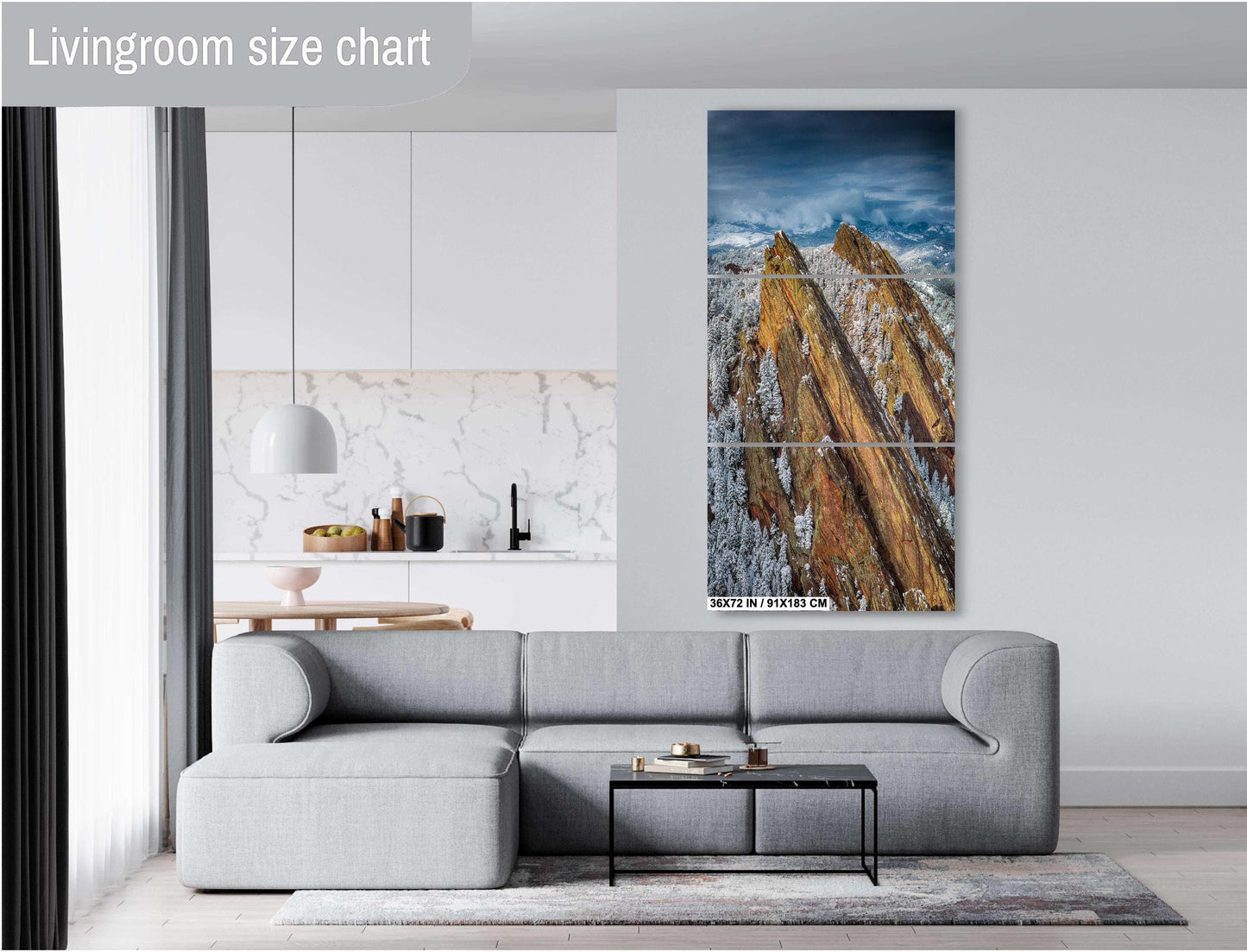 Boulder Flatirons Wall Art – Colorado Mountain Decor | Ready To Hang Canvas & Metal Print