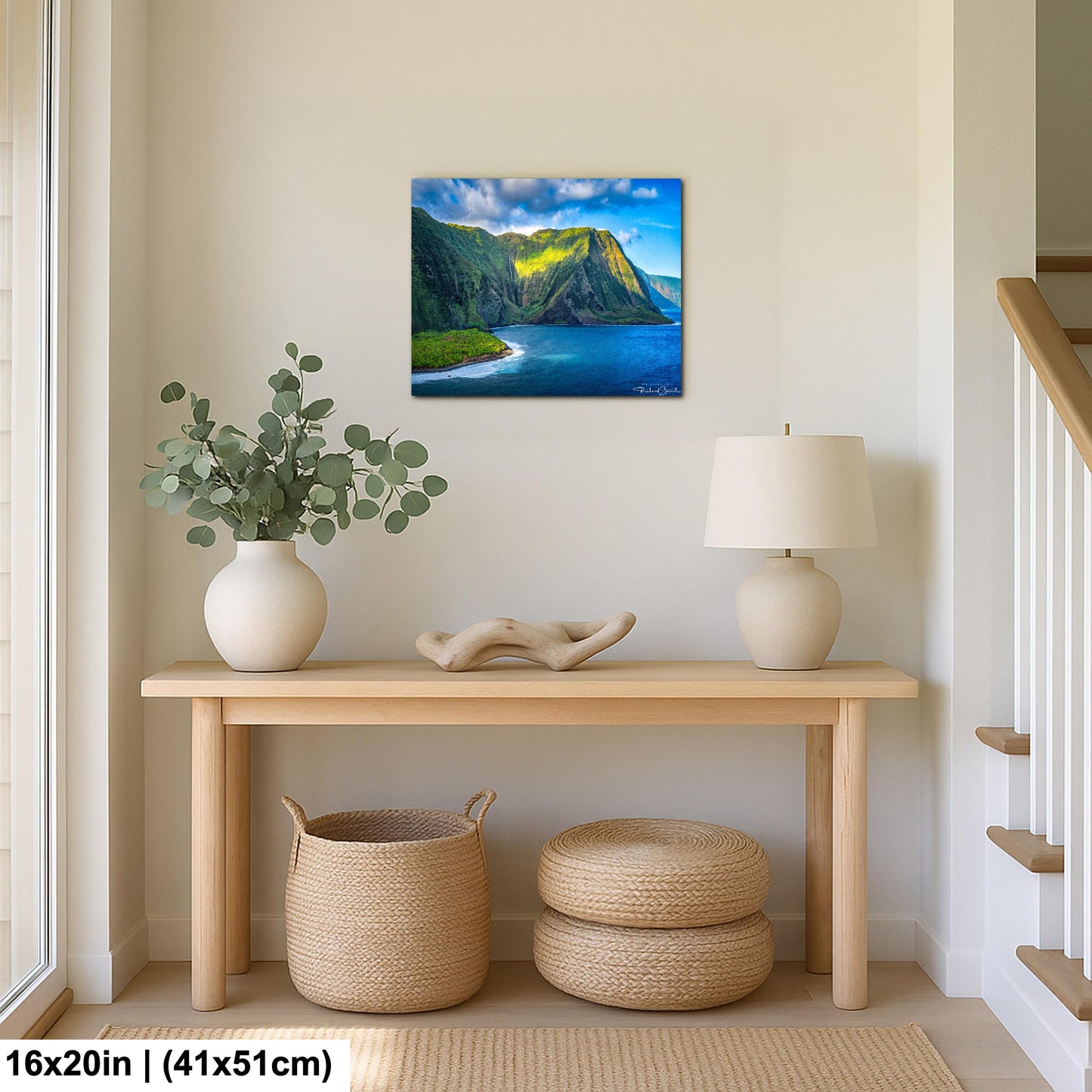 MoloKa'i Island Photo Print - Sunrise Ocean Wall Decor