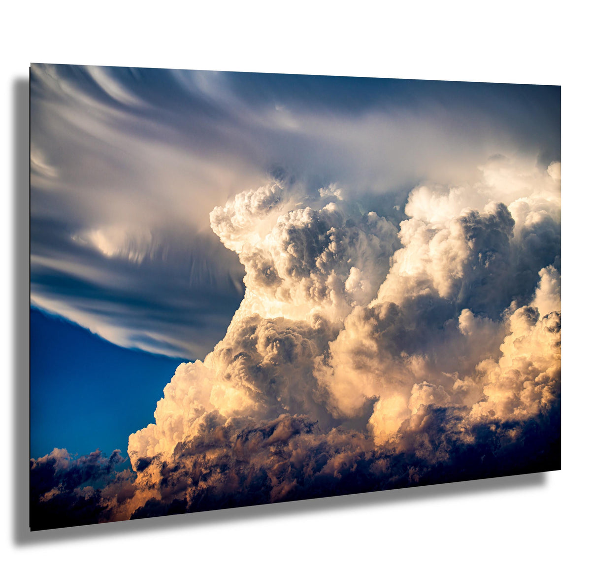 Thunderstorm Photo Print, Dramatic Storm Wall Art, Colorado Nature Canvas