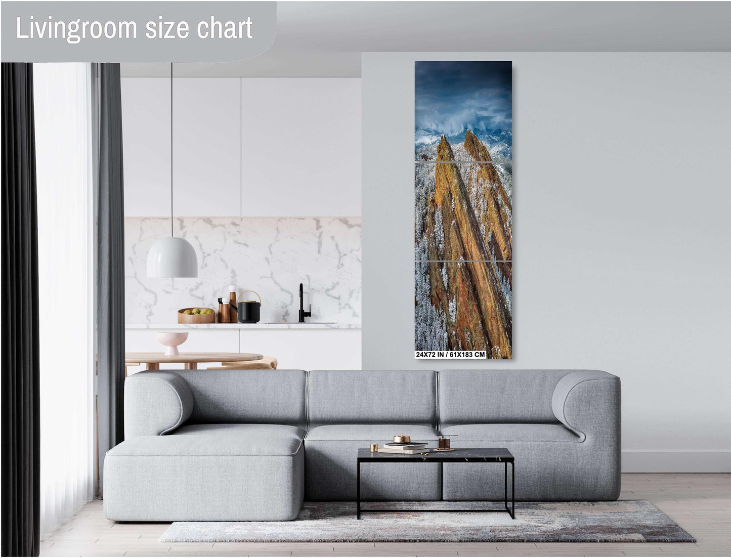 Boulder Flatirons Wall Art – Colorado Mountain Decor | Ready To Hang Canvas & Metal Print