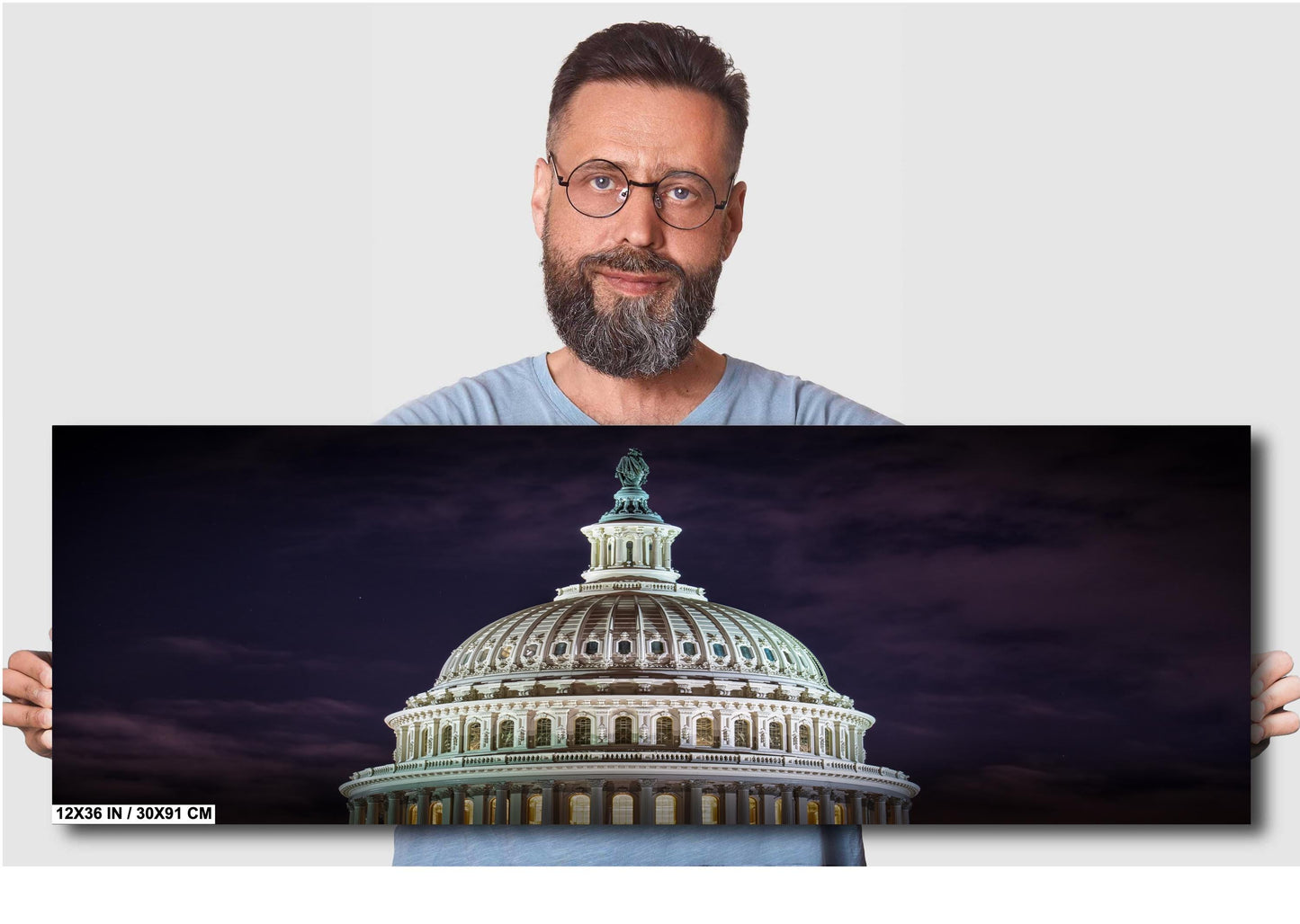 U.S. Capitol Wall Art – Washington D.C. Decor | Ready to Hang Canvas & Metal Print