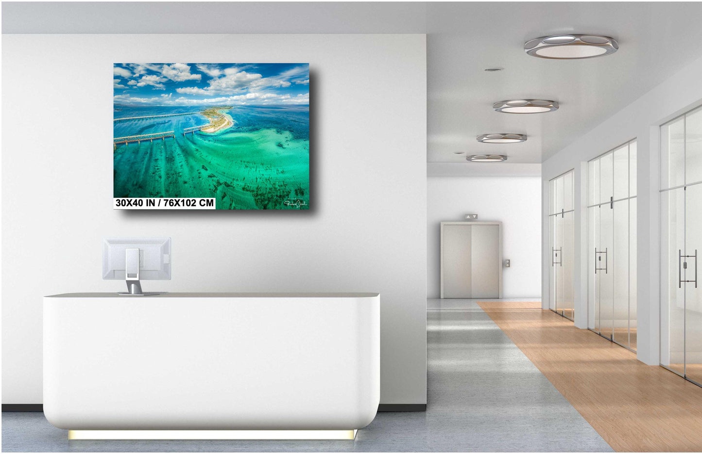 Bahia Honda Wall Art – Florida Keys Decor | Nautical Canvas Print & Metal Photo