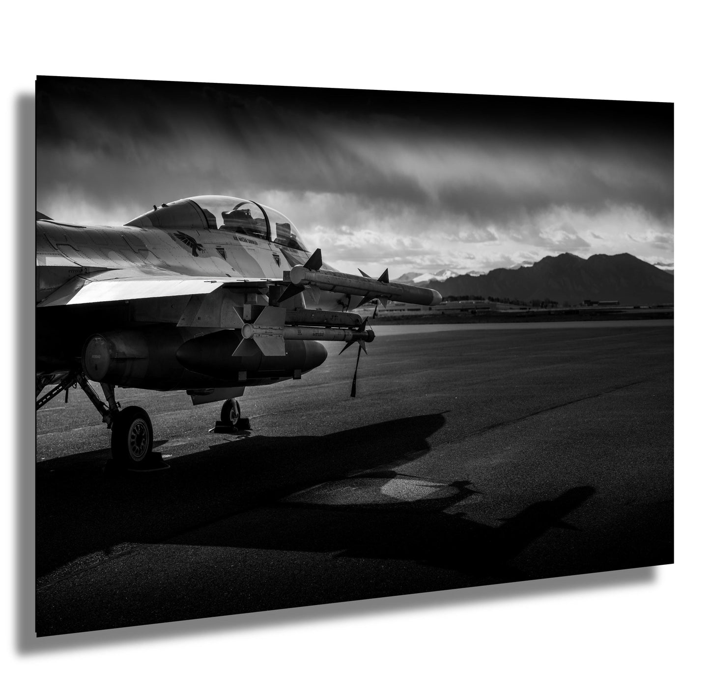 F-16 MIG Killer Wall Art – Fighter Jet Decor | Military Aircraft Art Canvas