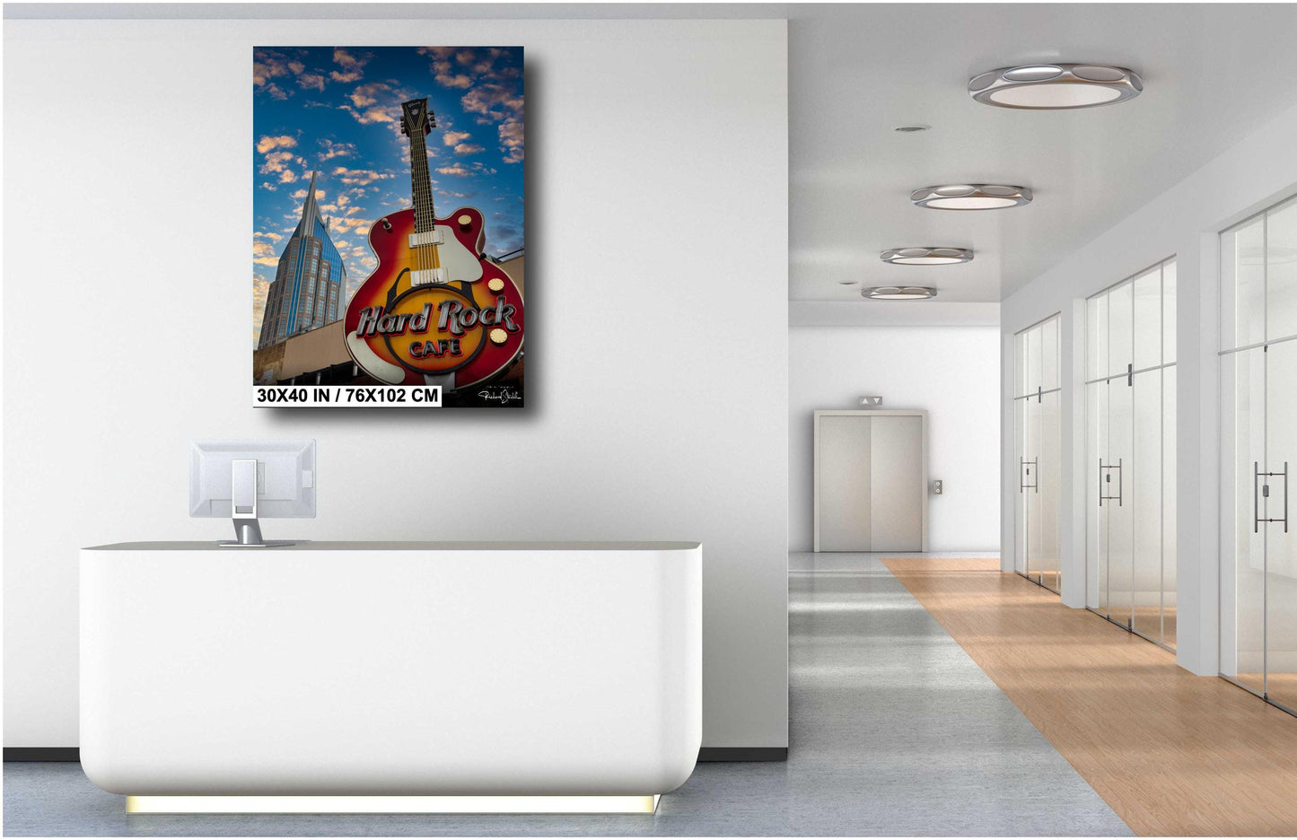 Nashville Wall Art Print - Downtown Skyline Poster | Music City Photography