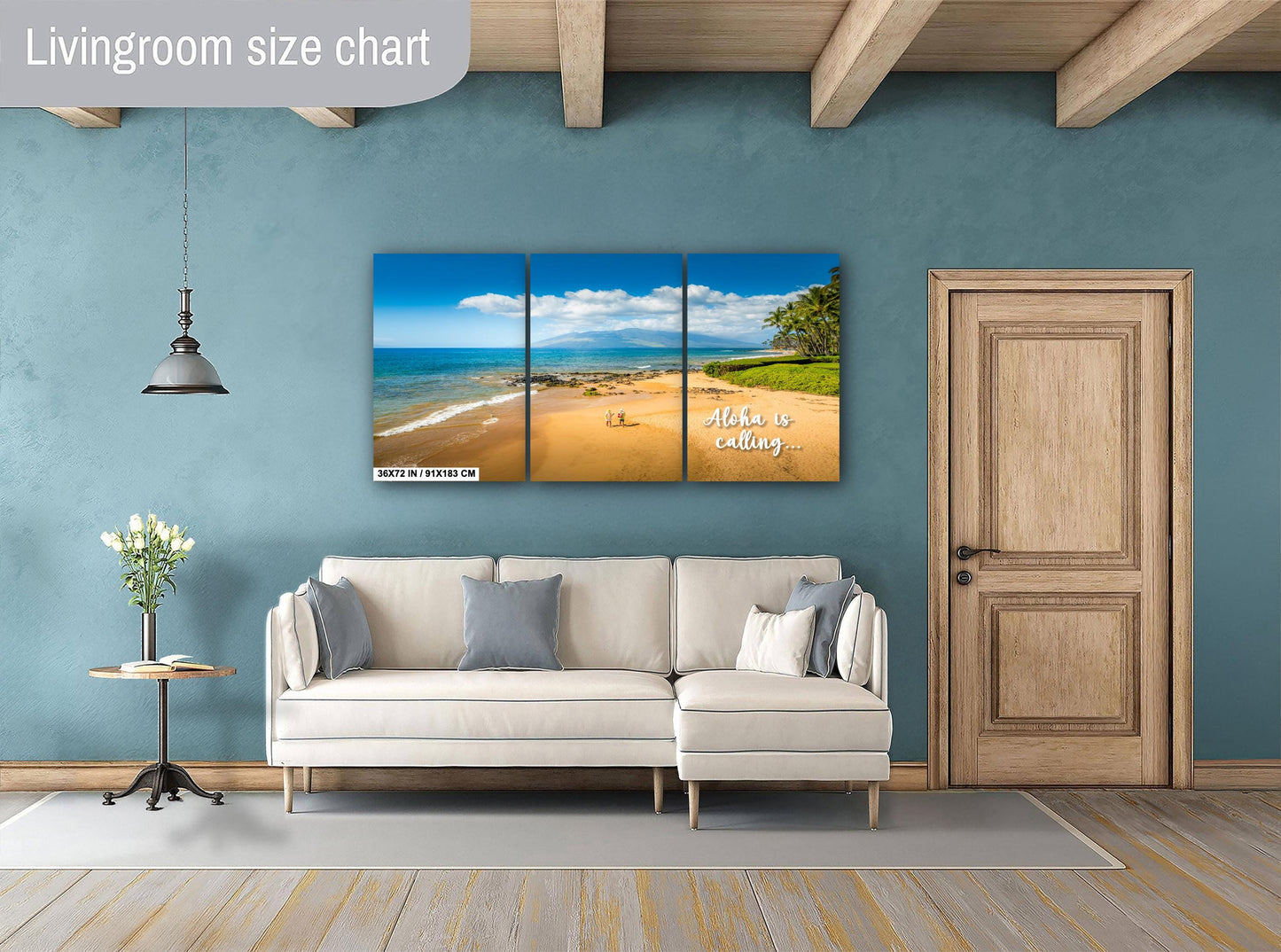 Ocean Wave Wall Art - Maui Photography Print | Vibrant Tropical Beach Decor