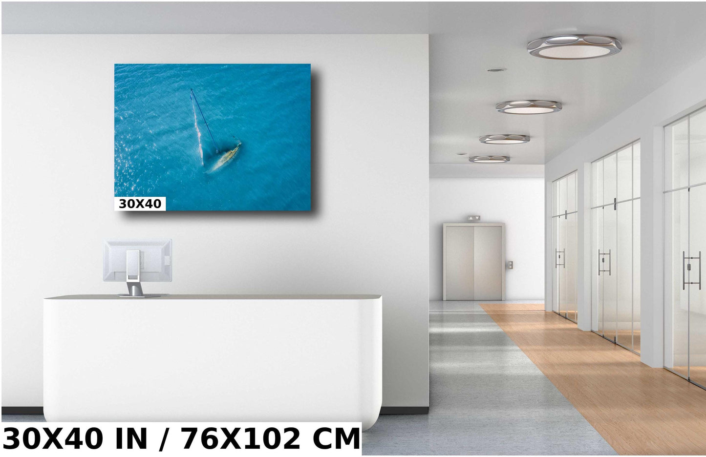 Shipwreck Sailboat Wall Art - Florida Keys Decor | Ready To Hang Canvas & Metal Print