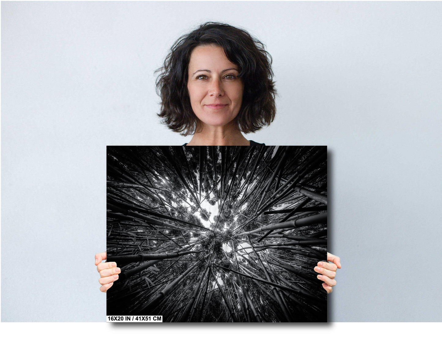 Bamboo Forest Wall Art – Nature Landscape Photography | Green Woodland Decor