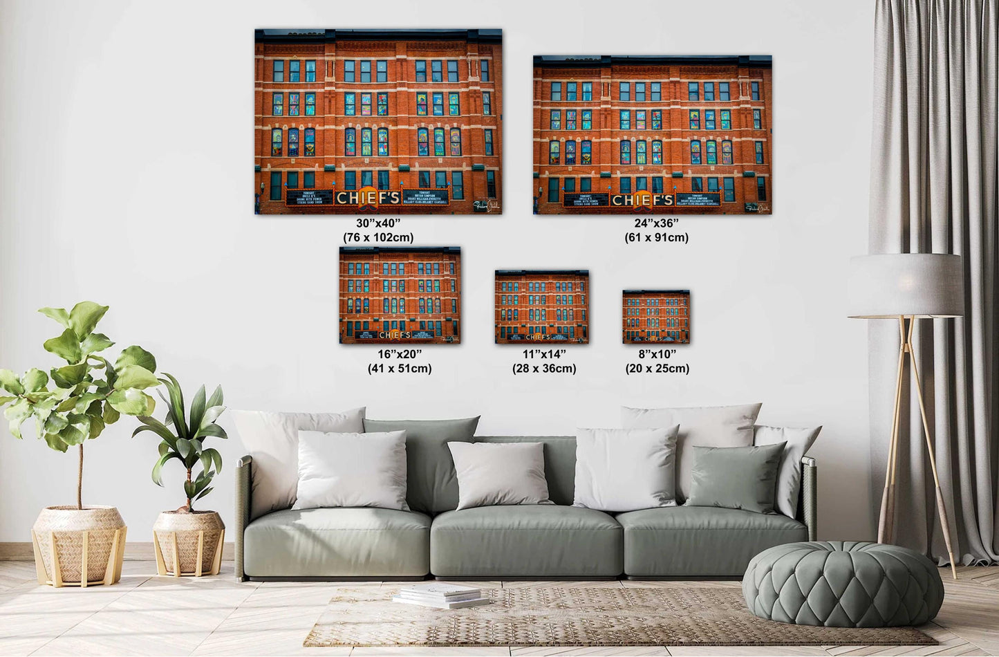 Nashville Wall Art Print - Downtown Nashville Art | Country Bar Decor Canvas