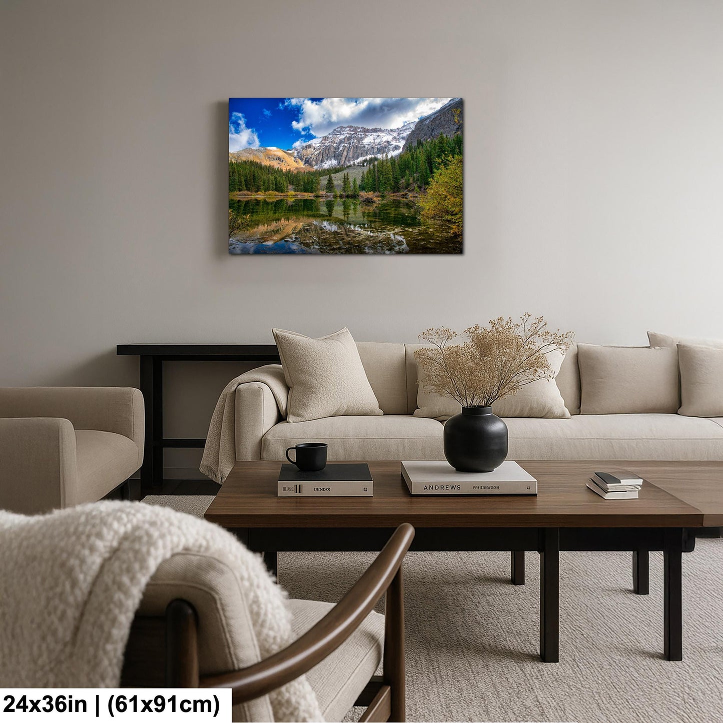 Colorado Rocky Mountains Print: Nature Wall Art (Metal, Canvas, Paper)