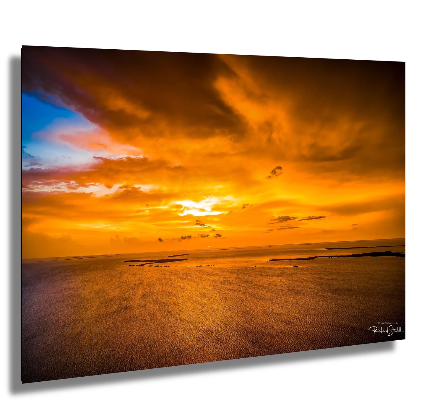 Florida Keys Sunset Art Print - Vibrant Sunset Wall Decor | Canvas & Metal