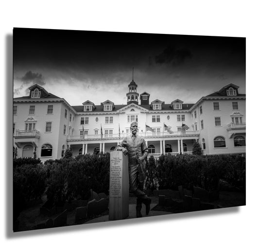 Stanley Hotel Art Print - Rocky Mountain Artwork | Estes Park Print Decor