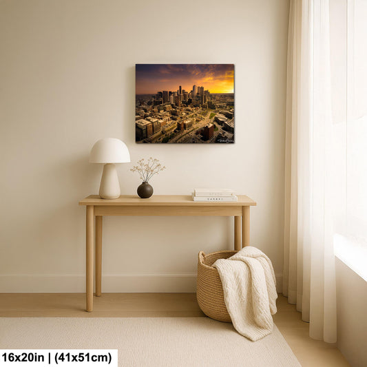 Denver Skyline Wall Art – Ready To Hang Canvas, Metal & Acrylic Photo Prints