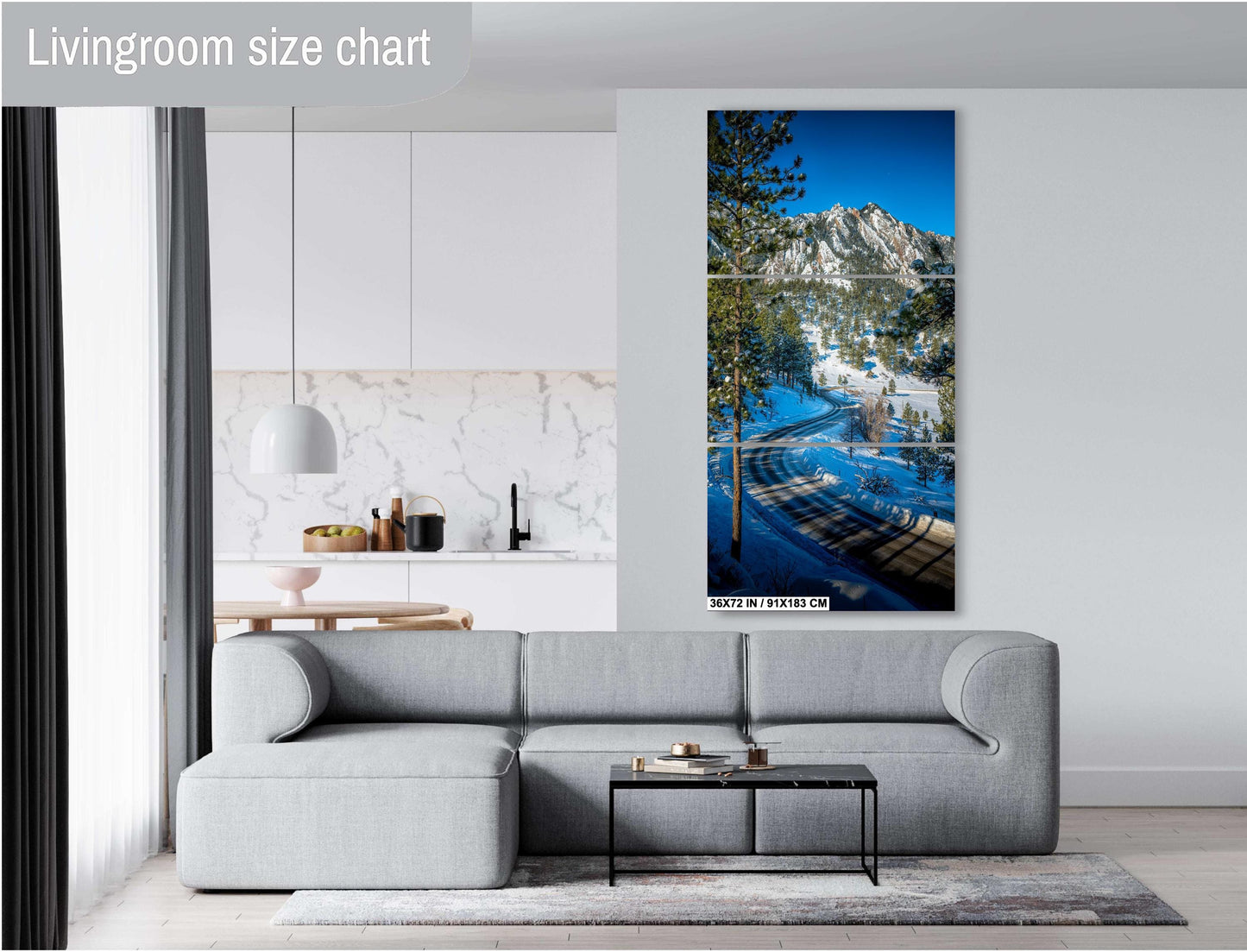 Boulder Flatirons Wall Art – Colorado Mountain Decor | Ready To Hang Canvas