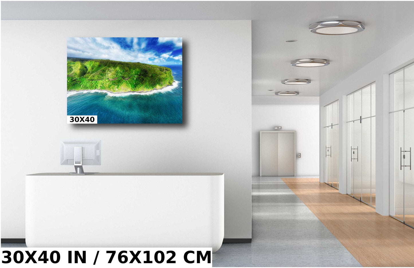 Maui Wall Art - Hawaiian Coastal Decor | Tropical Beach Print on Premium Photo Paper