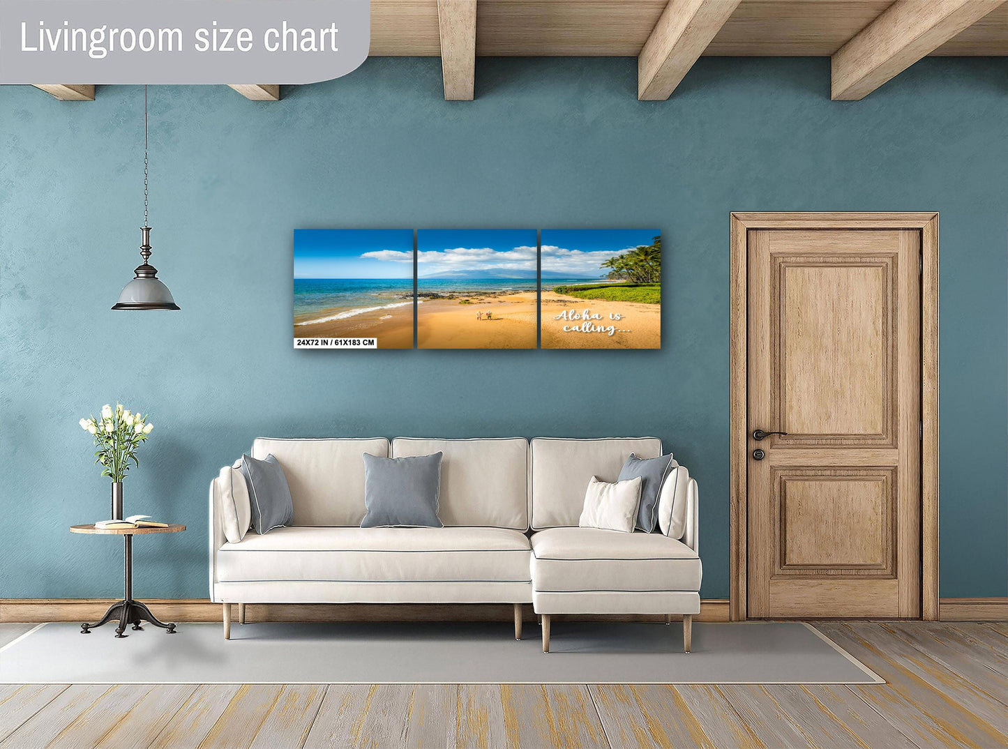 Ocean Wave Wall Art - Maui Photography Print | Vibrant Tropical Beach Decor