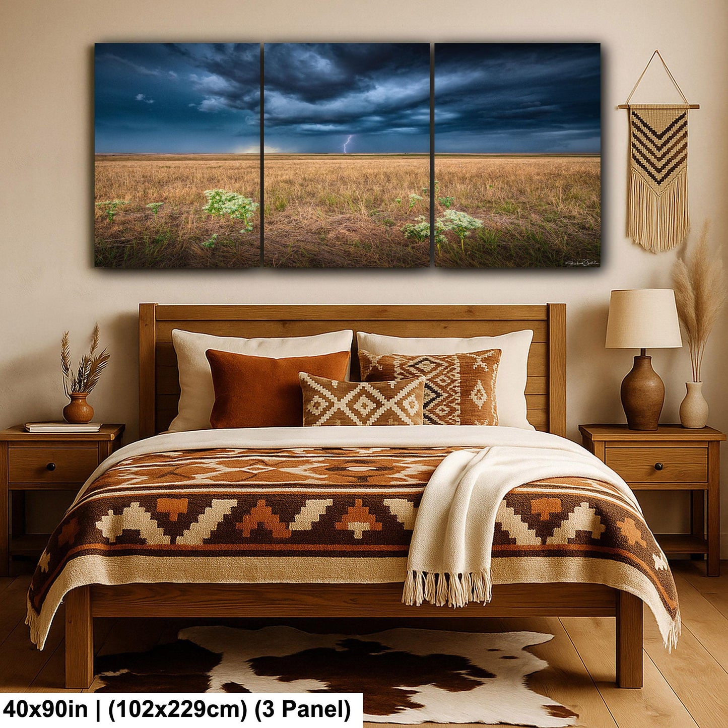 Thunderstorm Wall Art: Colorado Lightning - Ready to Hang