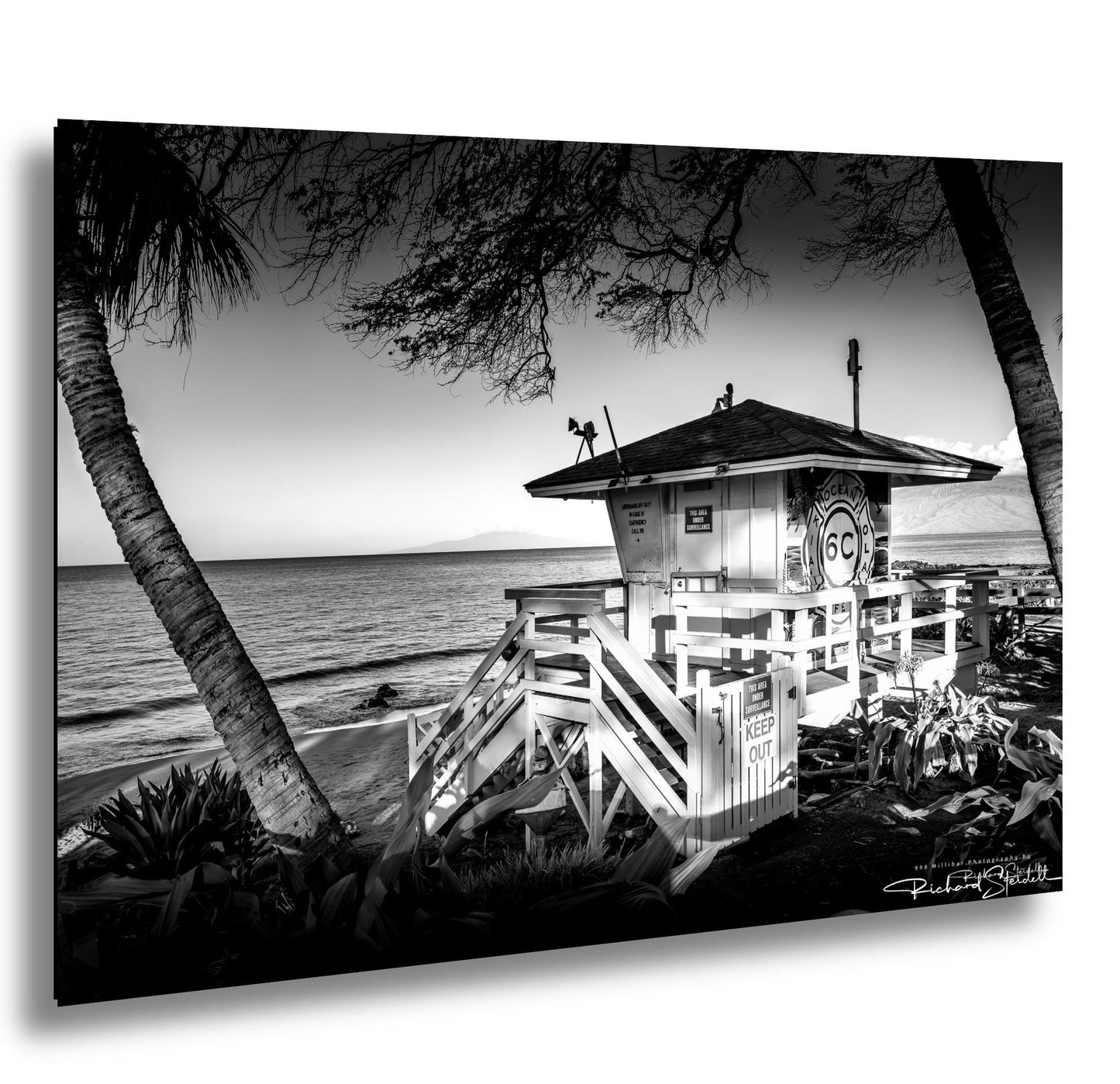 Maui Lifeguard Photo Print - Coastal Wall Art | Ready to Hang Canvas, Premium Paper
