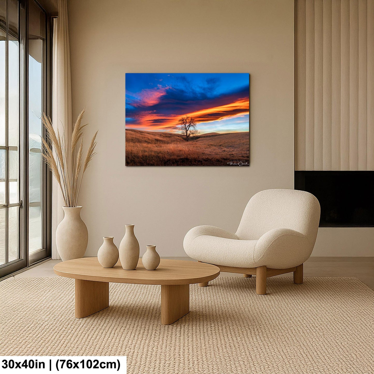 Colorado Sunset Photo Print – Western Landscape Art With Rustic Decor & Vivid Colors