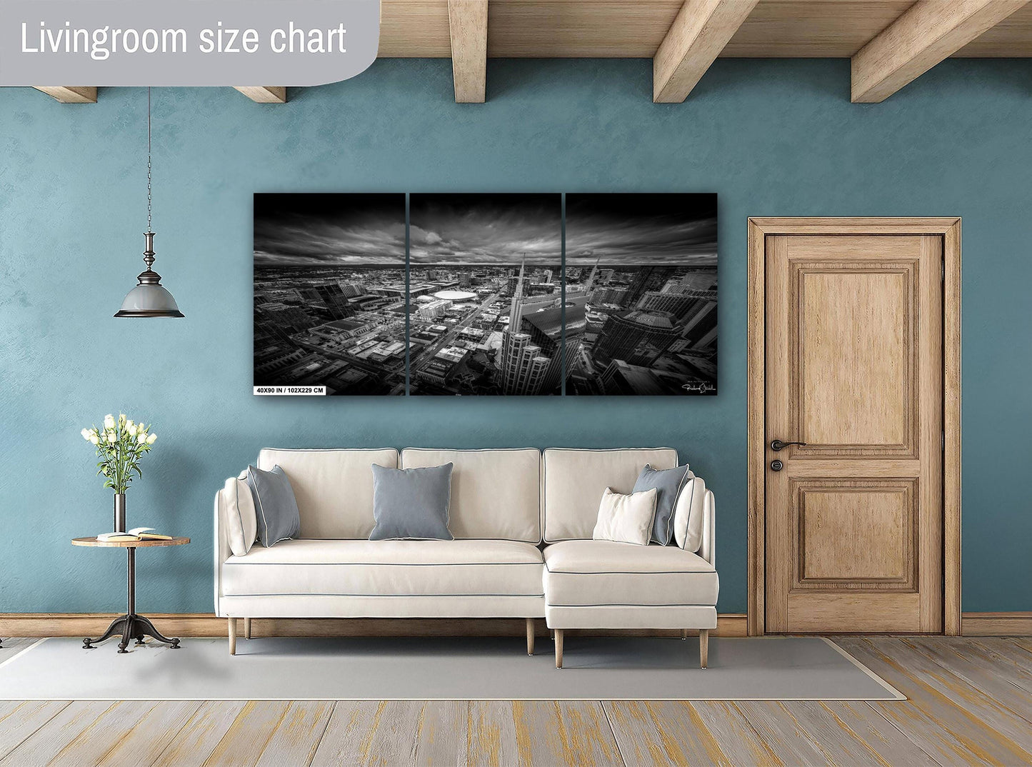 Nashville Skyline Photo Print - Urban Cityscape Art | Ready To Hang Canvas