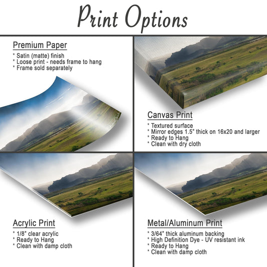 Boulder Flatirons Sunset - Colorado Wall Art | Vivid Sunset Colors Canvas Print