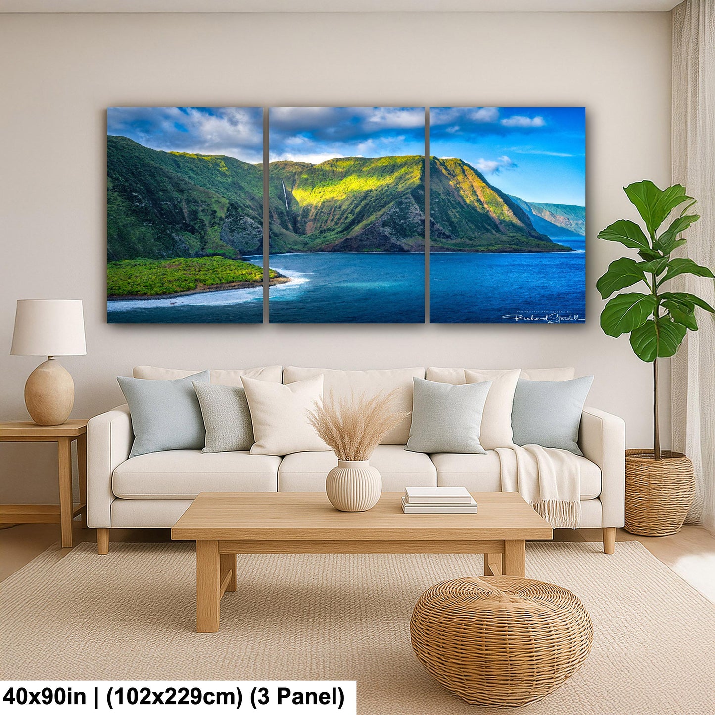 MoloKa'i Island Photo Print - Sunrise Ocean Wall Decor