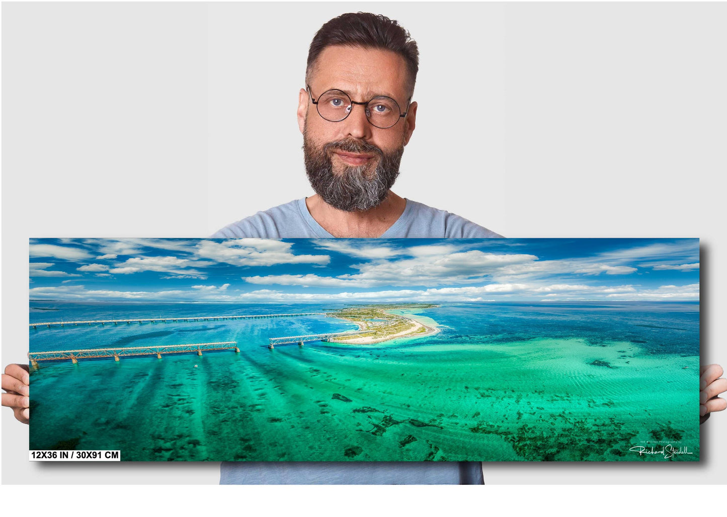 Bahia Honda Wall Art – Florida Keys Decor | Nautical Canvas Print & Metal Photo