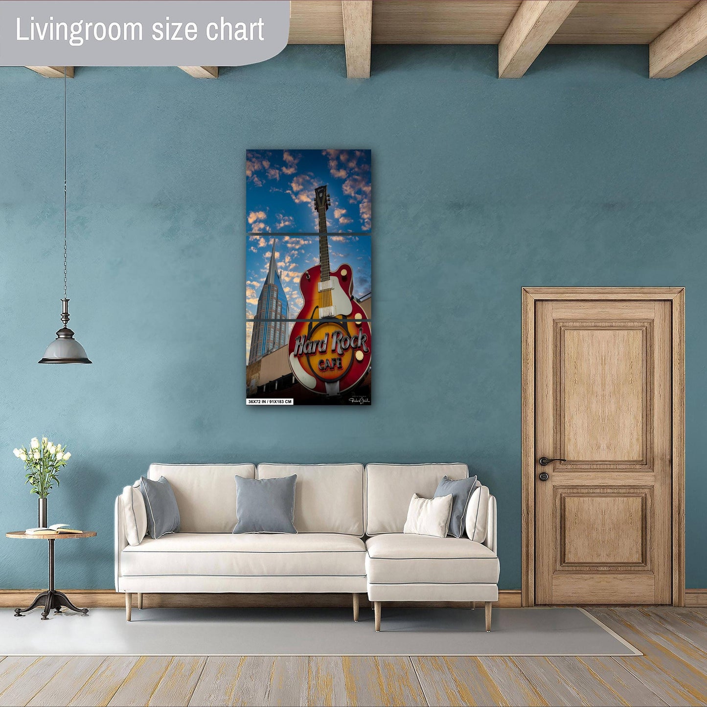 Nashville Wall Art Print - Downtown Skyline Poster | Music City Photography