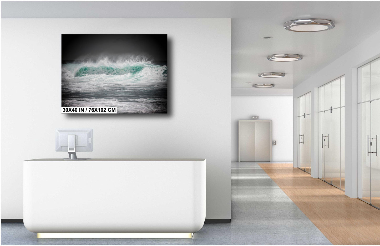 Maui Surf Wall Art – Vivid Ocean Wave Photography | Coastal Home Art Print