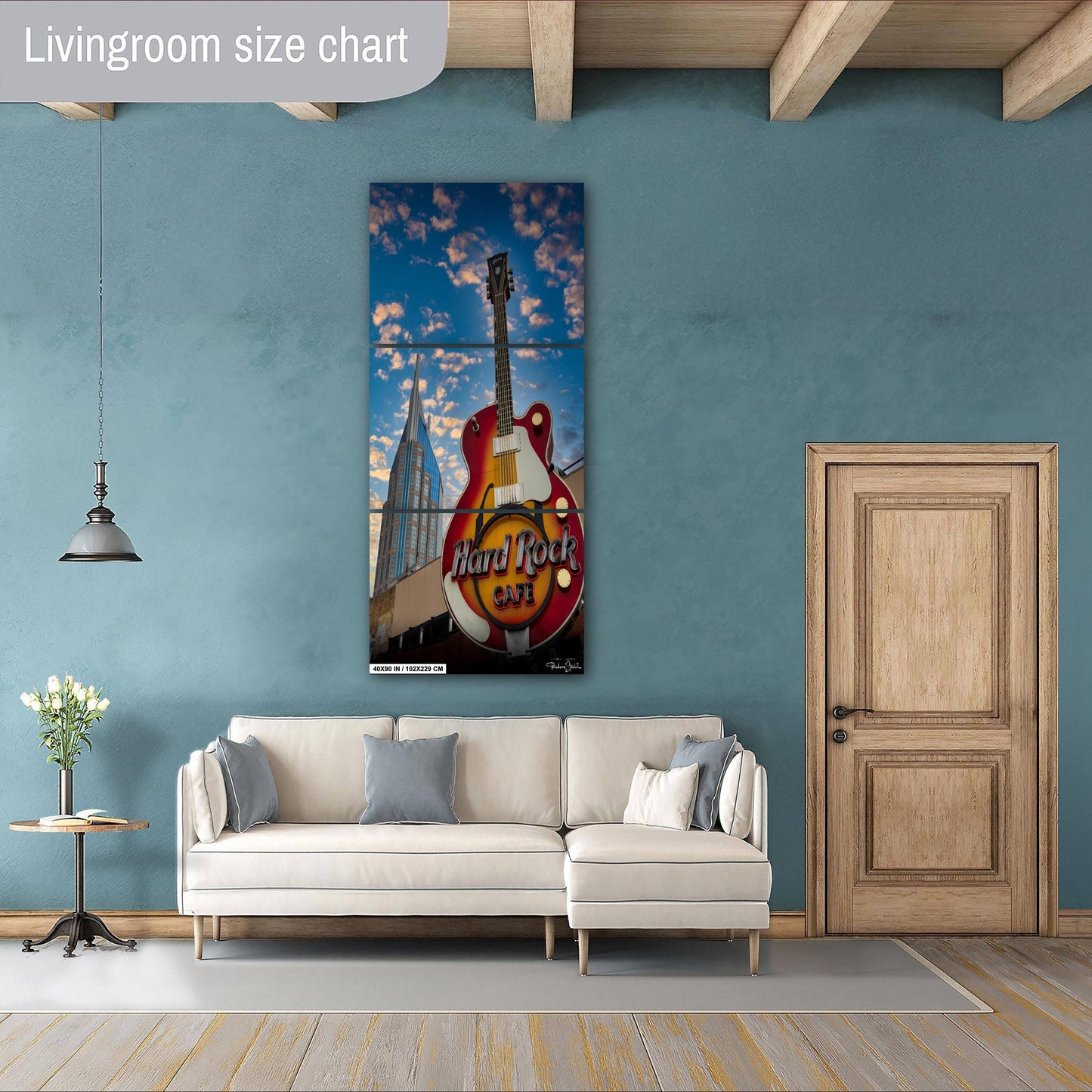 Nashville Wall Art Print - Downtown Skyline Poster | Music City Photography