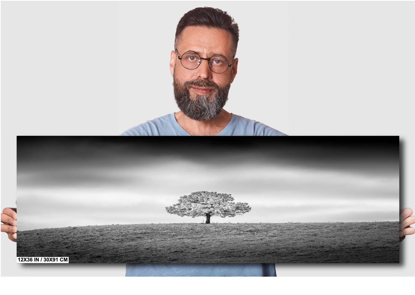 Black and White Photo Print – Minimalist Wall Art on Canvas, Metal & Acrylic Decor