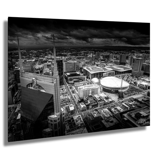 Nashville Skyline Photo Print - Cityscape Wall Art | Music City Photography Gift