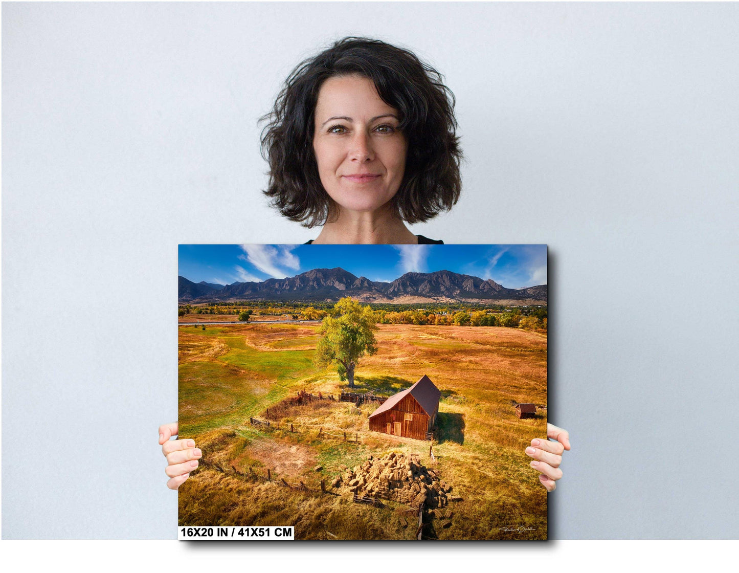 Boulder Flatirons Wall Art – Colorado Canvas Print | Metal Wall Decor, UV Resistant