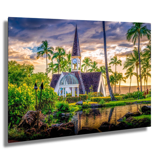 Wailea Chapel Wall Art – Maui Scenic Prints | Canvas, Metal & Acrylic Decor