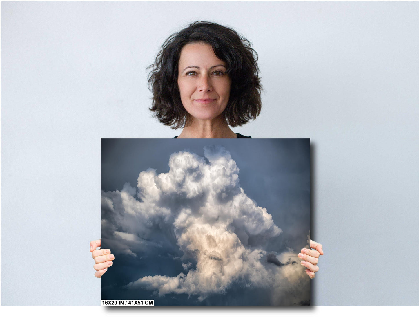 Storm Landscape Print - Dramatic Storm Art | Moody Wall Decor, Ready to Hang Canvas