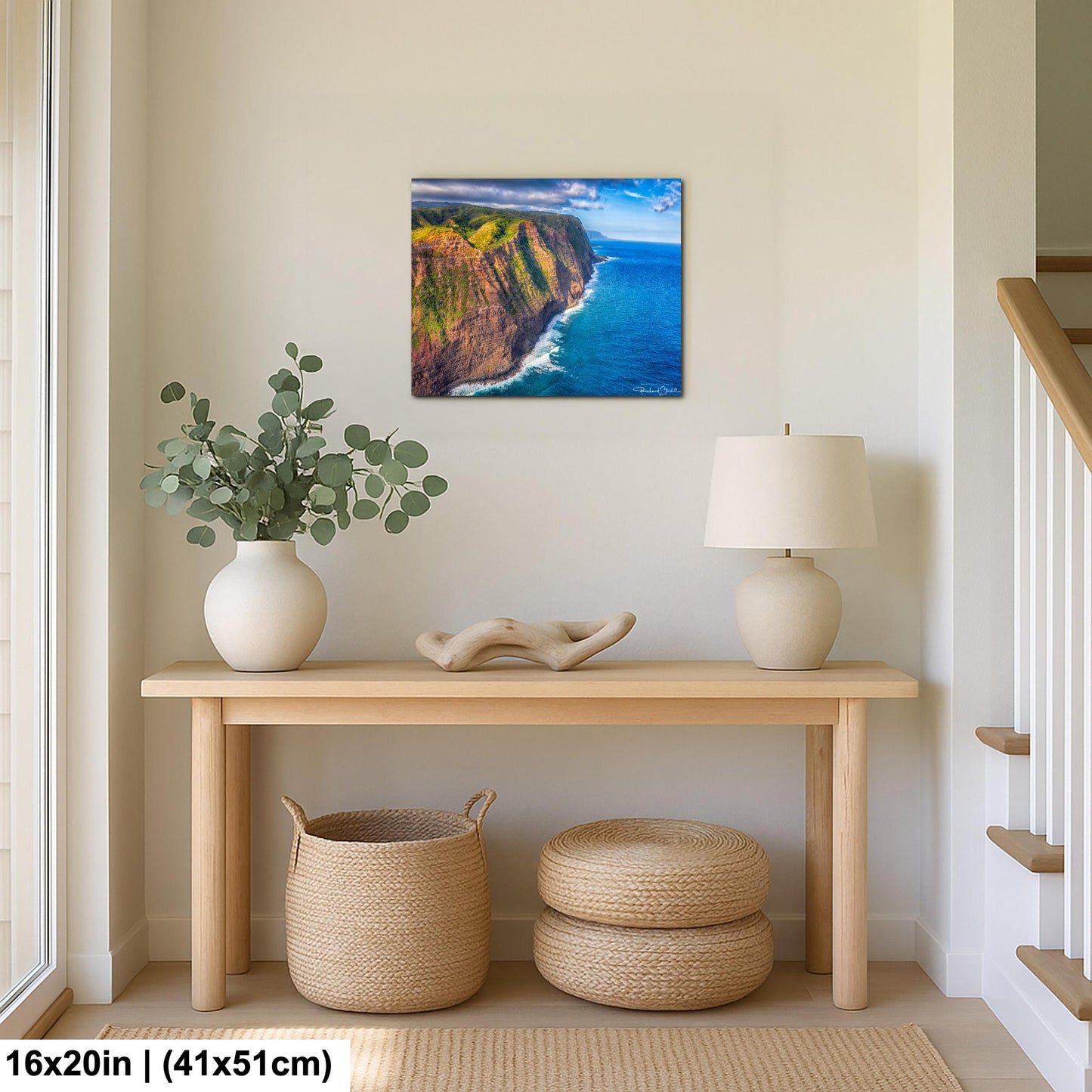 Molokai Island Photo Print - Sunrise Ocean Wall Decor