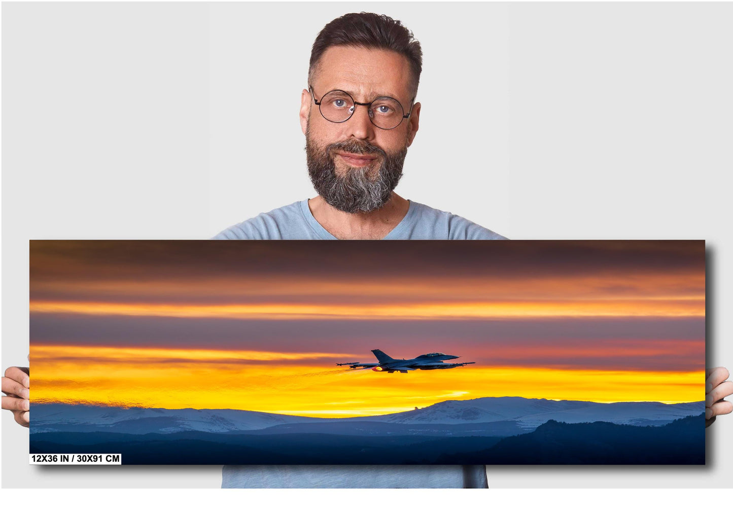 F-16 MIG Killer Wall Art – Fighter Jet Decor | Military Aircraft Canvas Print