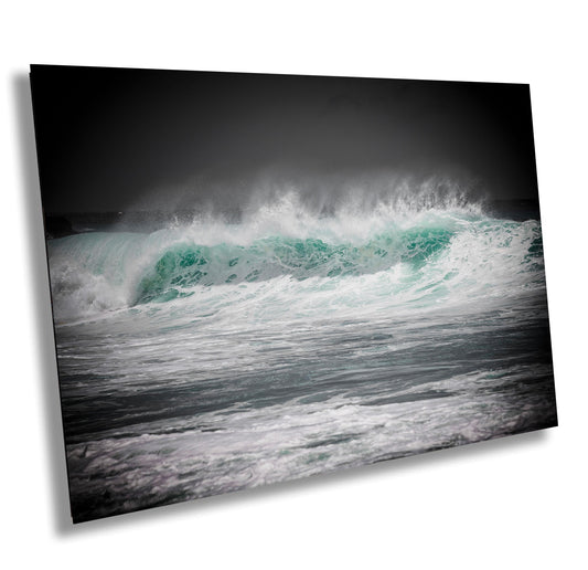 Maui Surf Wall Art – Vivid Ocean Wave Photography | Coastal Home Art Print