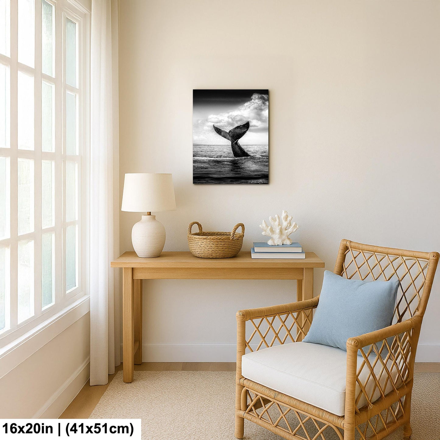 Humpback Whale Wall Art - Ocean Photo Print | Premium Paper & Canvas Decor