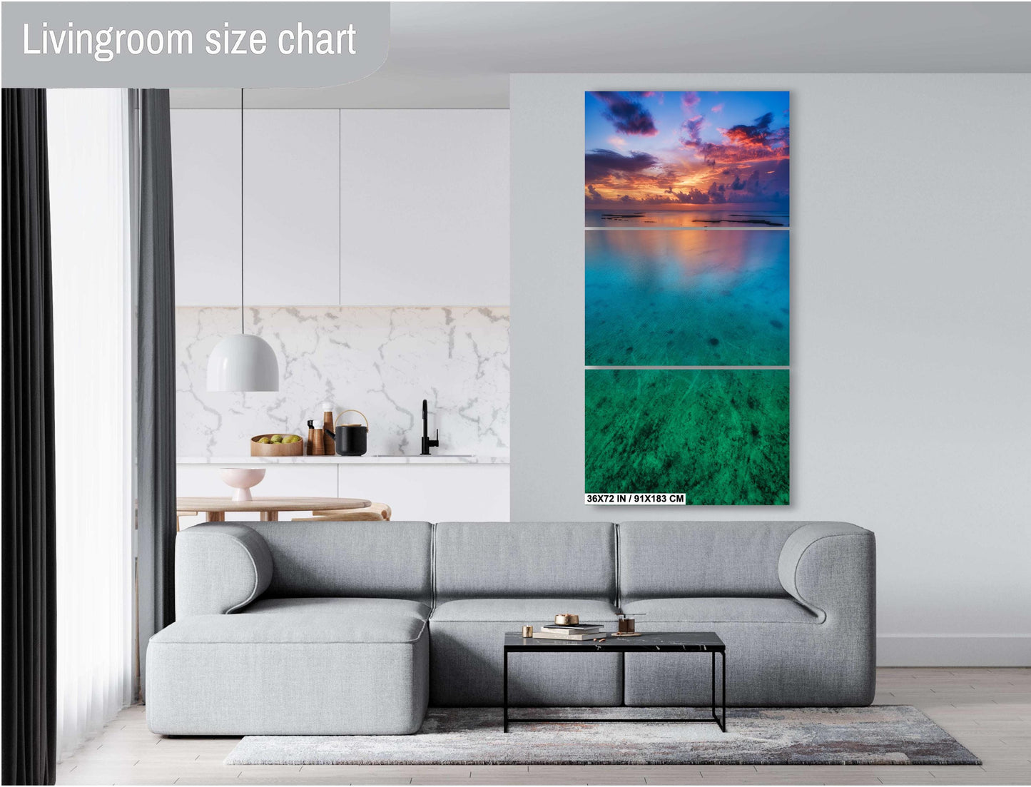 Florida Keys Sunset Canvas | Nautical Wall Decor - Vibrant Coastal Artwork