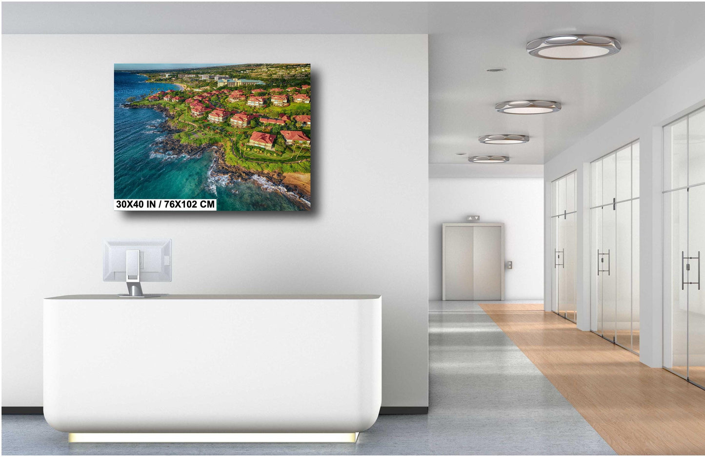 Maui Wall Art - Tropical Canvas Print | Ready to Hang | Vivid Color Prints