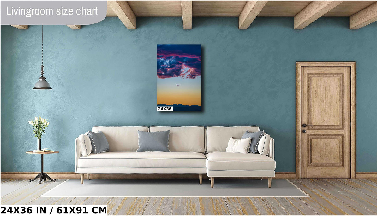 Wildland Air Tanker Fire Plane Decor – Ready To Hang Canvas & Metal Print