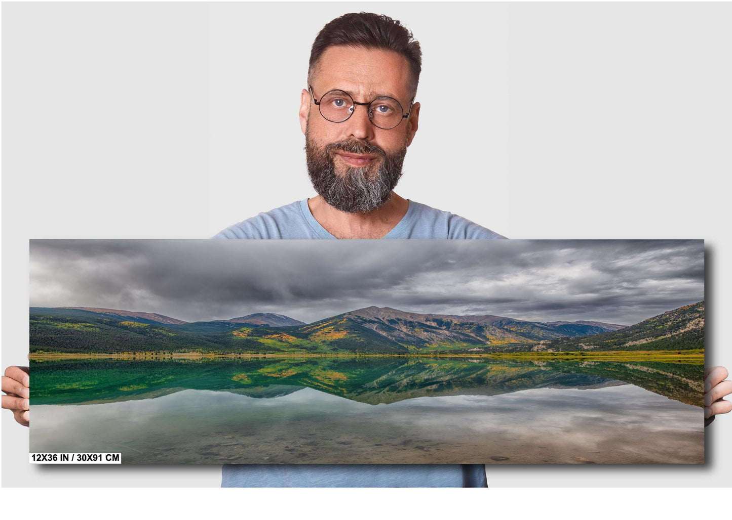 Twin Lakes Colorado Print - Mountain Wall Art | Ready To Hang Canvas & Metal Photo