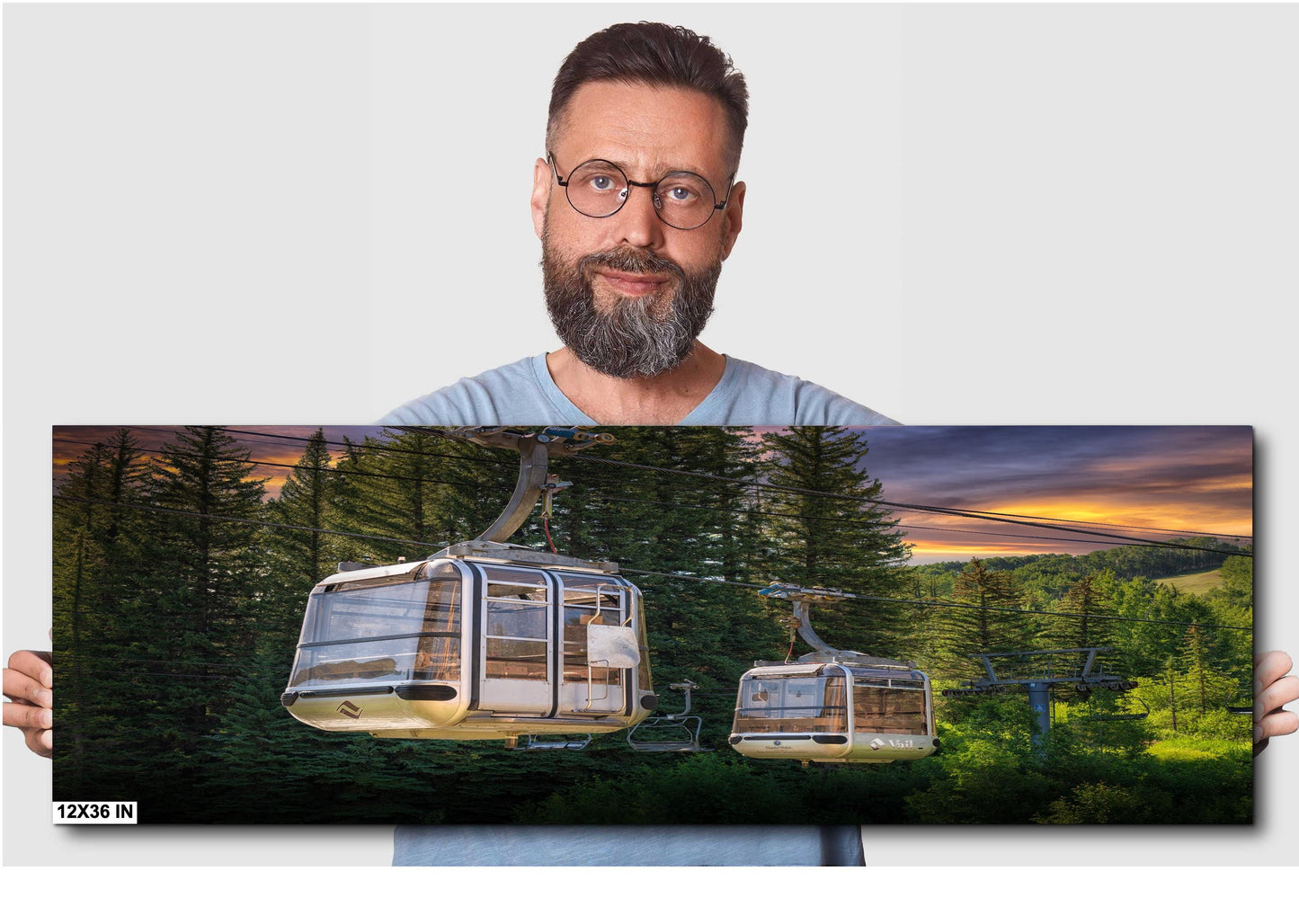 Vail Ski Lift Art - Canvas, Metal & Acrylic Wall Prints for Mountain Home Decor