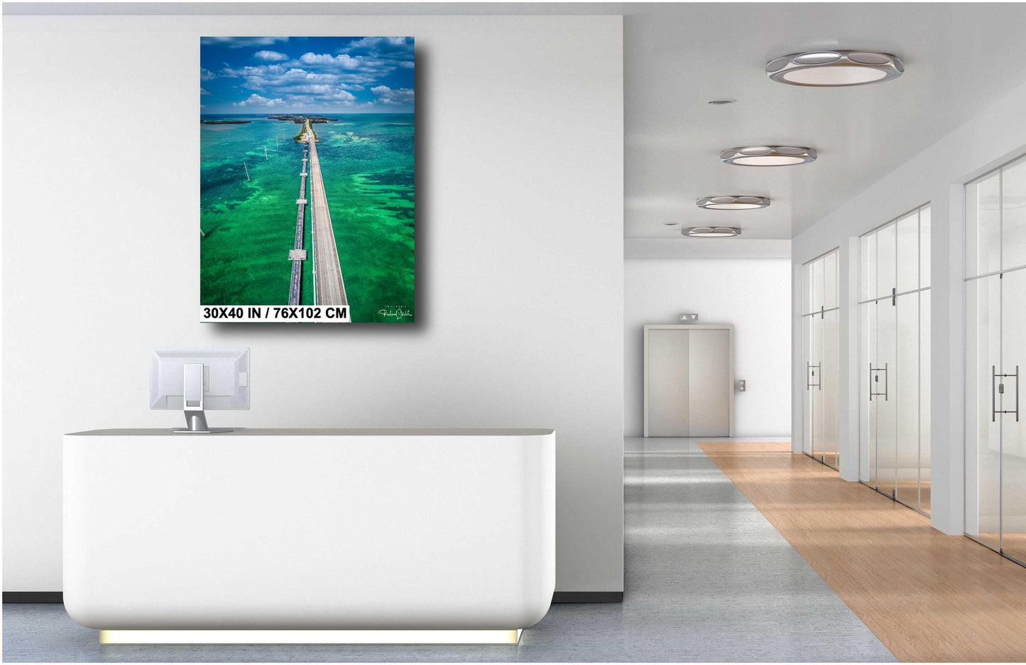 Islamorada Wall Art – US 1 Photo Art | Nautical Canvas Print & Metal Photo Print