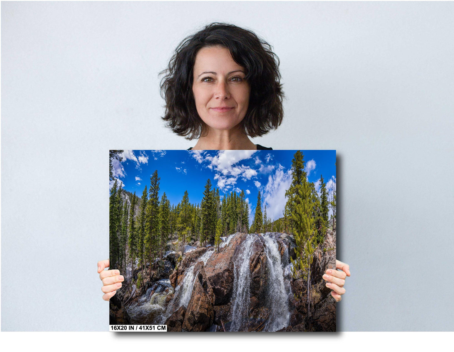 Colorado Waterfall Wall Art - Landscape Canvas, Metal & Acrylic Prints