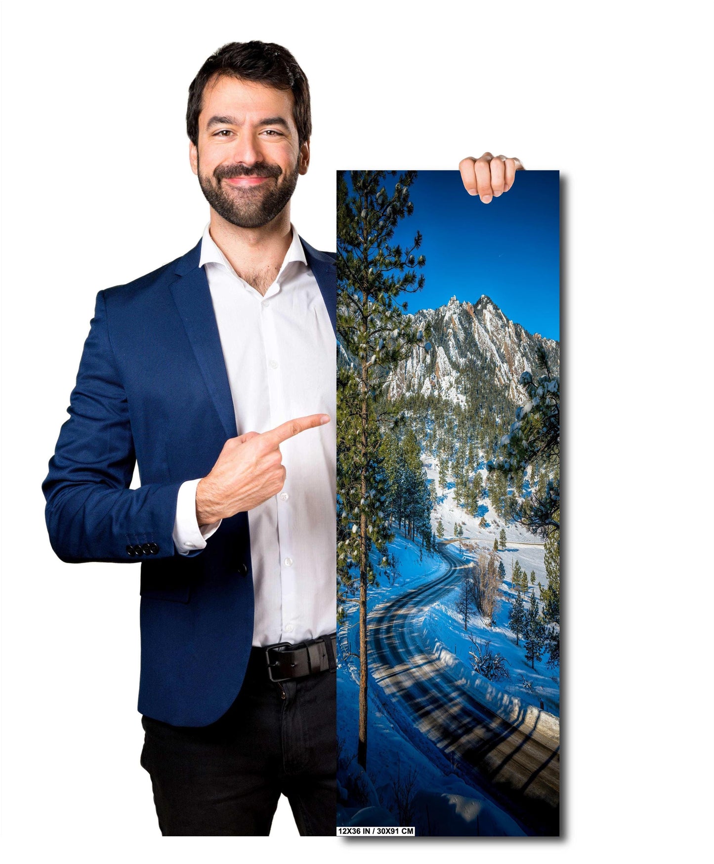 Boulder Flatirons Wall Art – Colorado Mountain Decor | Ready To Hang Canvas