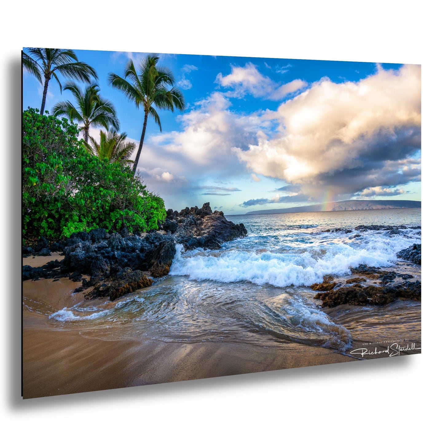 Maui Secret Beach Photo Print - Premium Ocean Wall Decor | Sunrise Beach Art