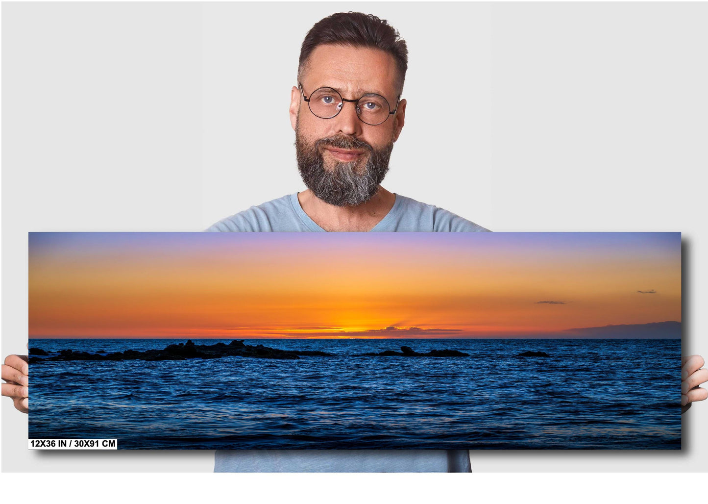 Maui Sunset Photo Print - Tropical Ocean Landscape | Hawaii Beach Wall Decor